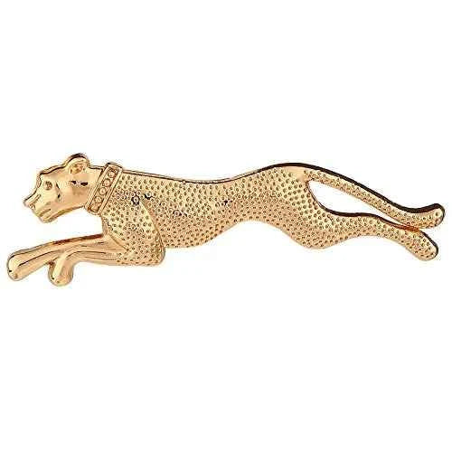 Jaguar Spirit Noorish Brooch & Lapel Pin – 925 Silver with 22K Gold Plating