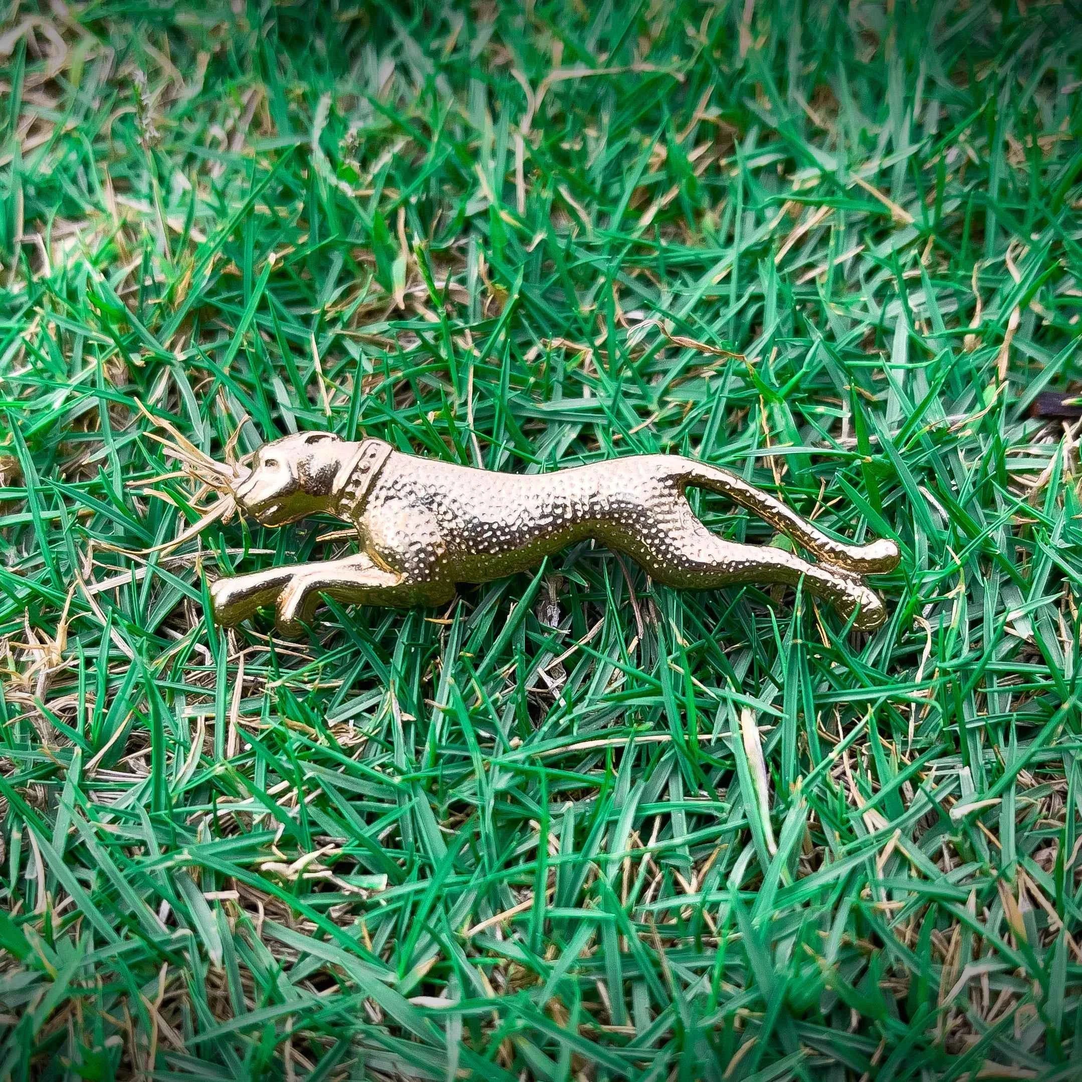 Jaguar Spirit Noorish Brooch & Lapel Pin – 925 Silver with 22K Gold Plating